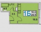 Студия 24.3 м2 в ЖК "На Королёва" - Жилая недвижимость, Продажа квартир Санкт-Петербург